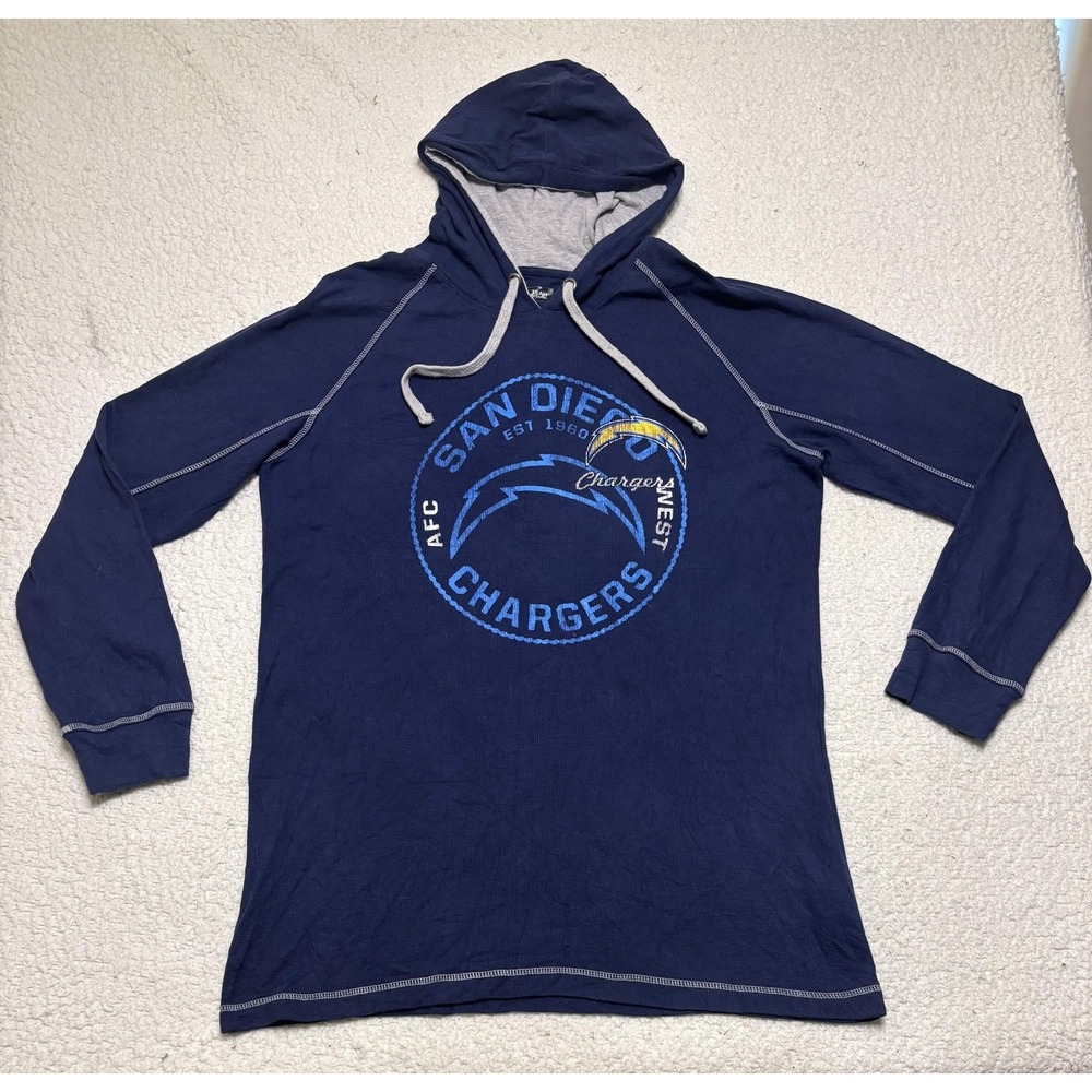 Team Apparel Mens San Diego Chargers Hoodie Pullover XL Blue NFL AFC West